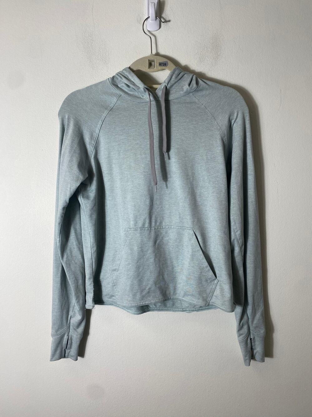 Outdoor Voices Sage Green Pullover Hoodie. Light weight sz xs